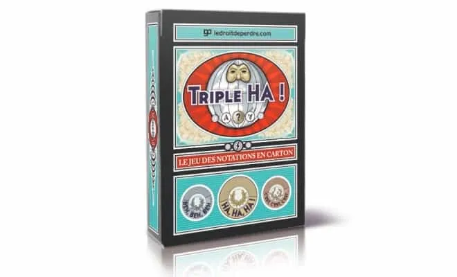 Boîte du jeu Triple Ha!