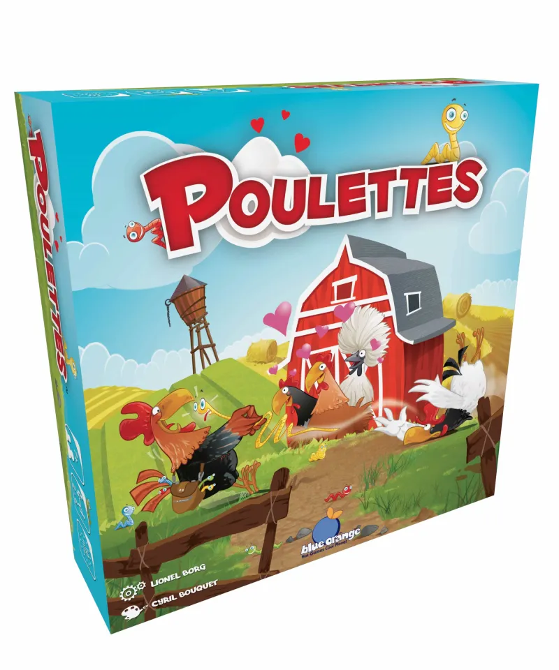 Boîte du jeu Poulettes