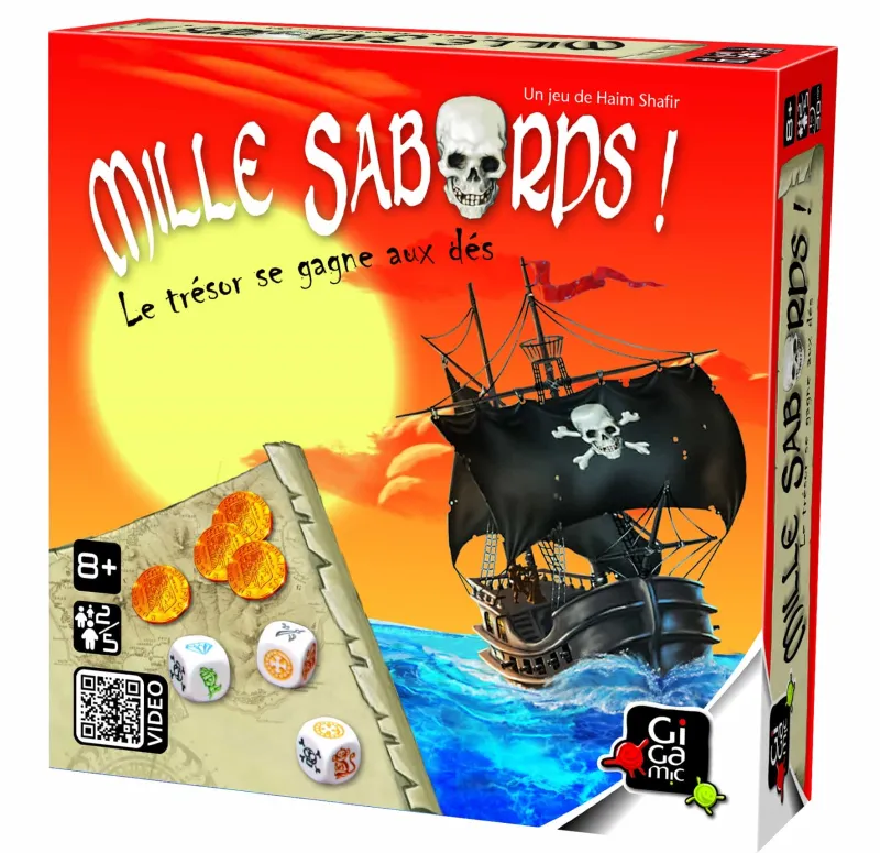 Boîte du jeu Mille sabords!