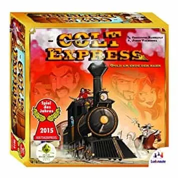 Boîte du jeu Colt express