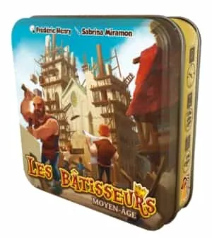 Boîte du jeu Les bâtisseurs Moyen-Age