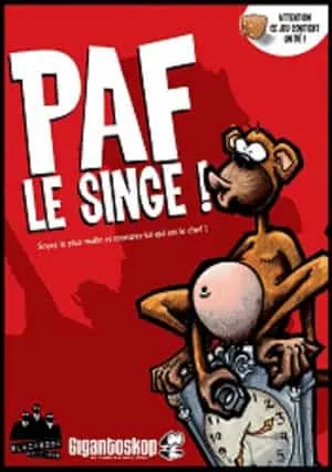 Boîte du jeu Paf le singe!