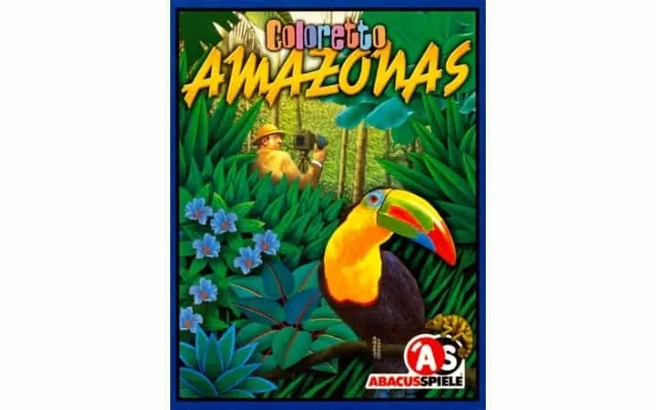 Boîte du jeu Coloretto Amazonas