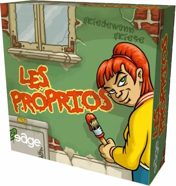 Boîte du jeu Les proprios