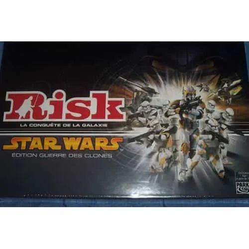 Boîte du jeu Risk Star wars-Guerre des clones