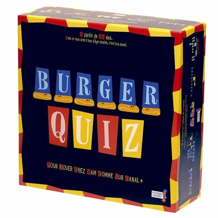 Boîte du jeu Burger quiz