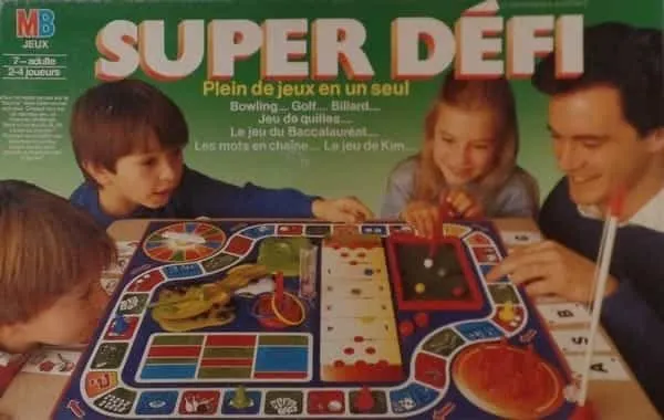 Boîte du jeu Super défi