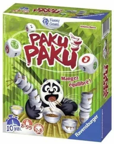 Boîte du jeu Paku paku