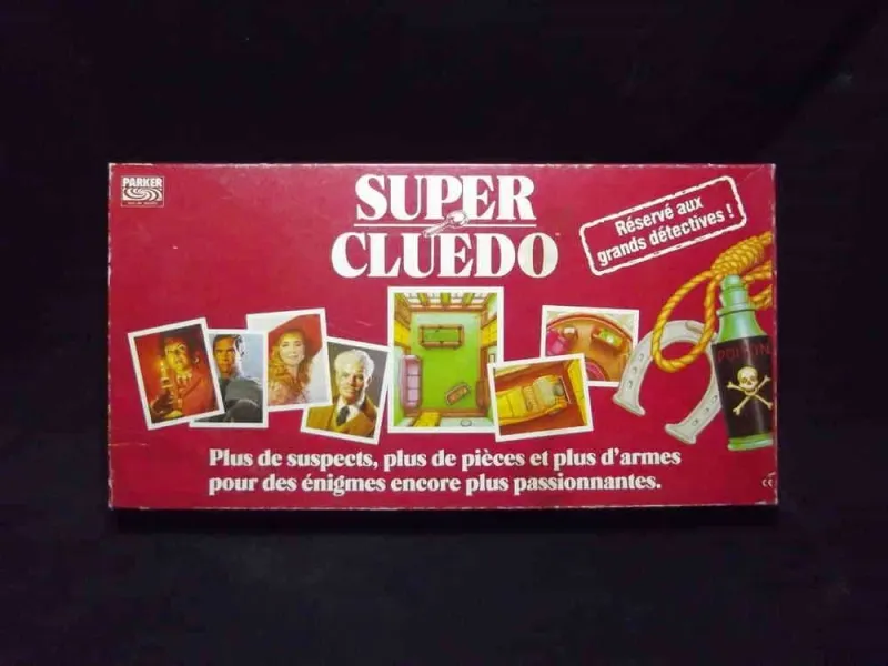 Boîte du jeu Super Cluedo