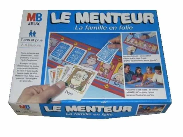 Boîte du jeu Le menteur