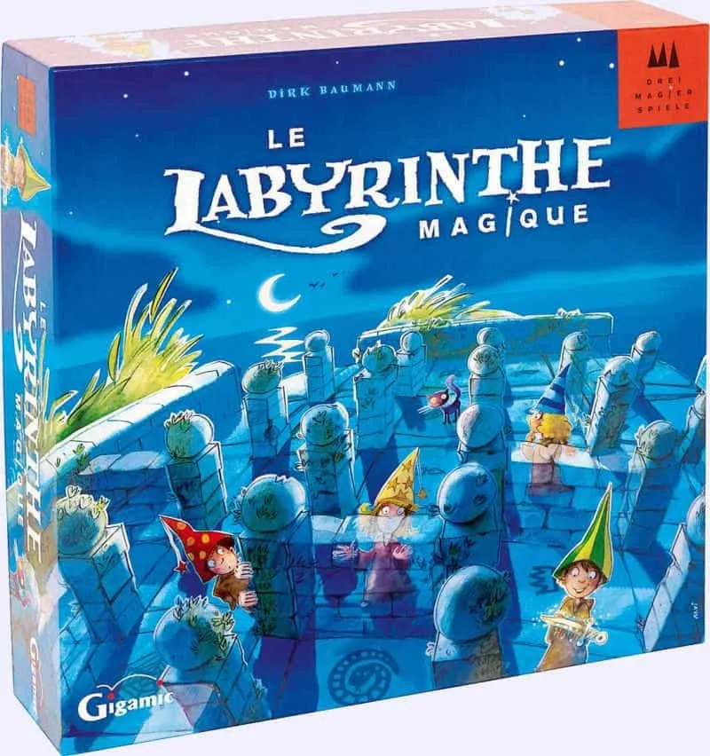Boîte du jeu Le labyrinthe magique