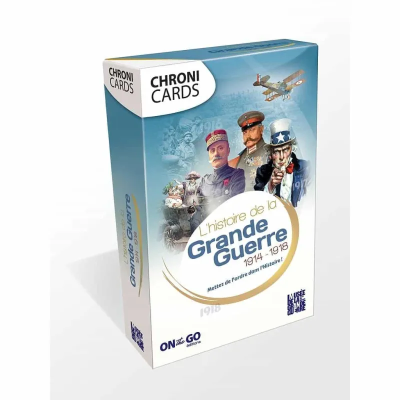 Boîte du jeu Chroni cards-La grande guerre