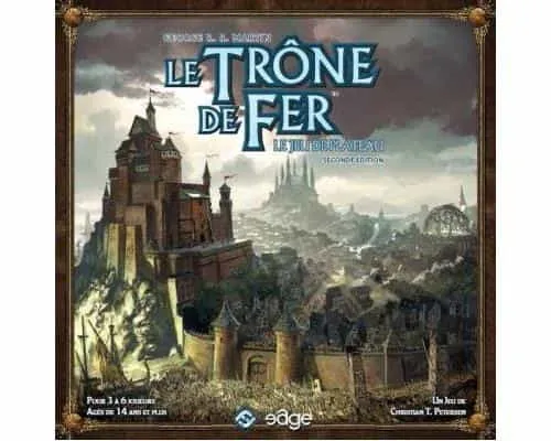 Boîte du jeu Le trône de fer