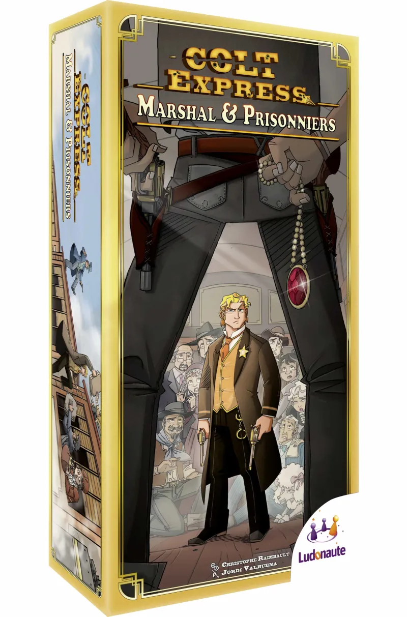 Boîte du jeu Colt express - Marshall