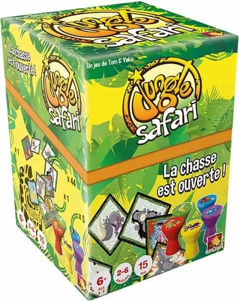 Boîte du jeu Jungle safari