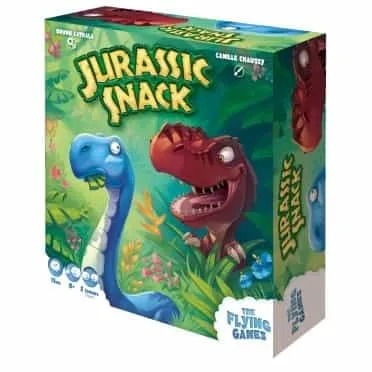 Boîte du jeu Jurassic snack