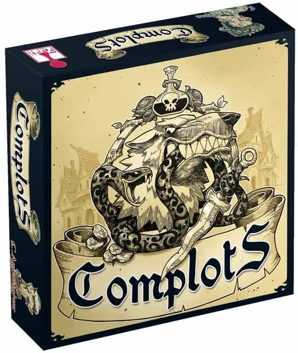 Boîte du jeu Complots