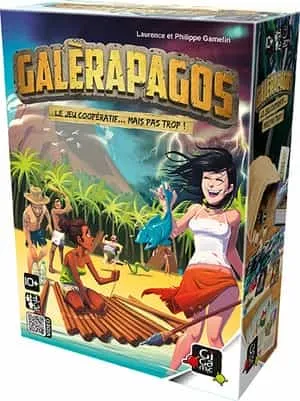 Boîte du jeu Galèrapagos
