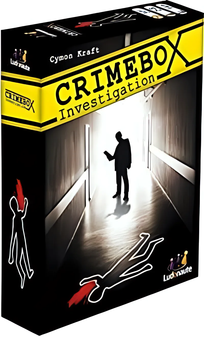 Boîte du jeu Crimebox investigation