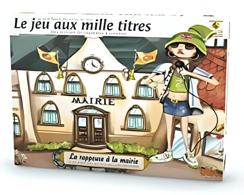 Boîte du jeu Le jeu aux mille titres