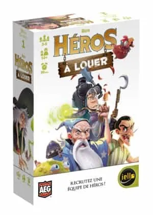 Boîte du jeu Héros à louer