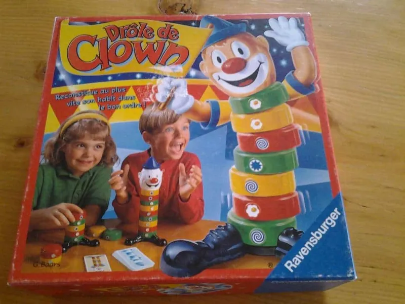 Boîte du jeu Drôle de clown