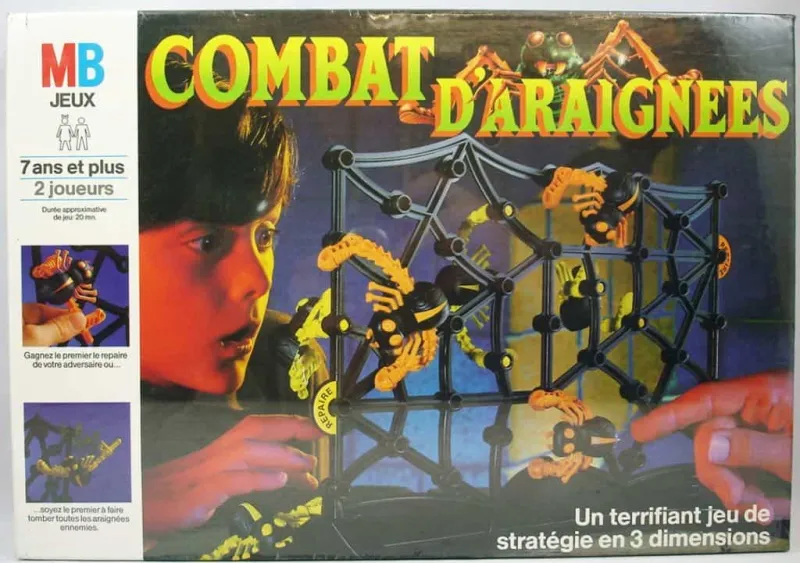 Boîte du jeu Combat d'araignées