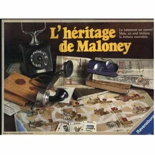Boîte du jeu L'héritage de Maloney