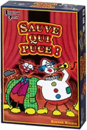Boîte du jeu Sauve qui puce!