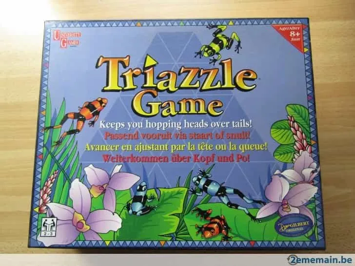 Boîte du jeu Triazzle game