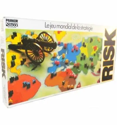 Boîte du jeu Risk (1976)