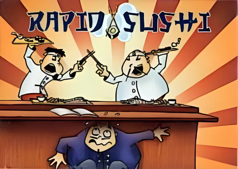 Boîte du jeu Rapid sushi