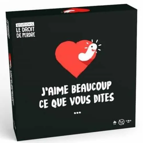 Boîte du jeu J'aime beaucoup ce que vous dites