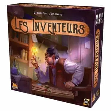 Boîte du jeu Les inventeurs