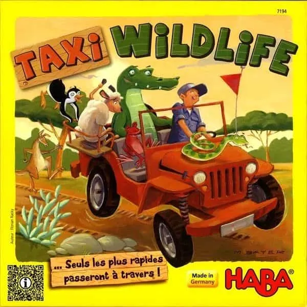Boîte du jeu Taxi Wildlife
