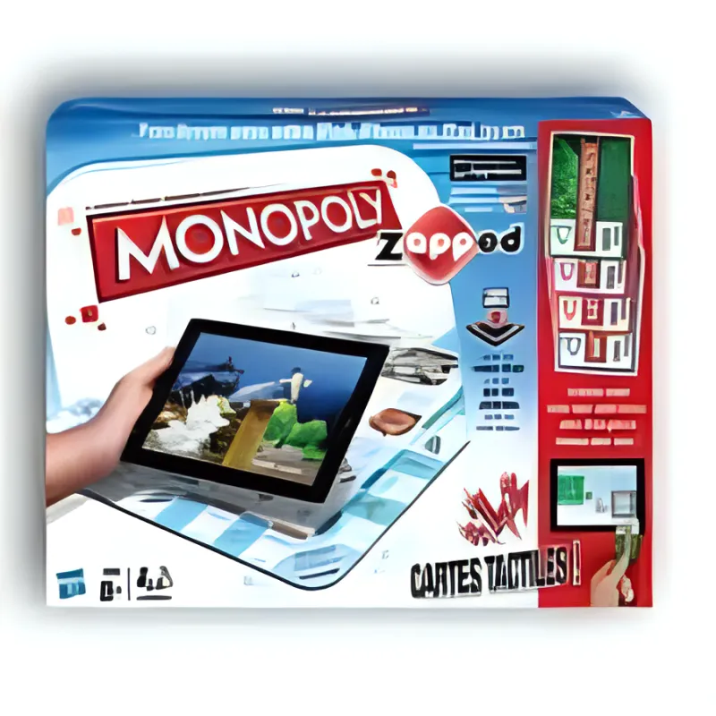Boîte du jeu Monopoly zapped