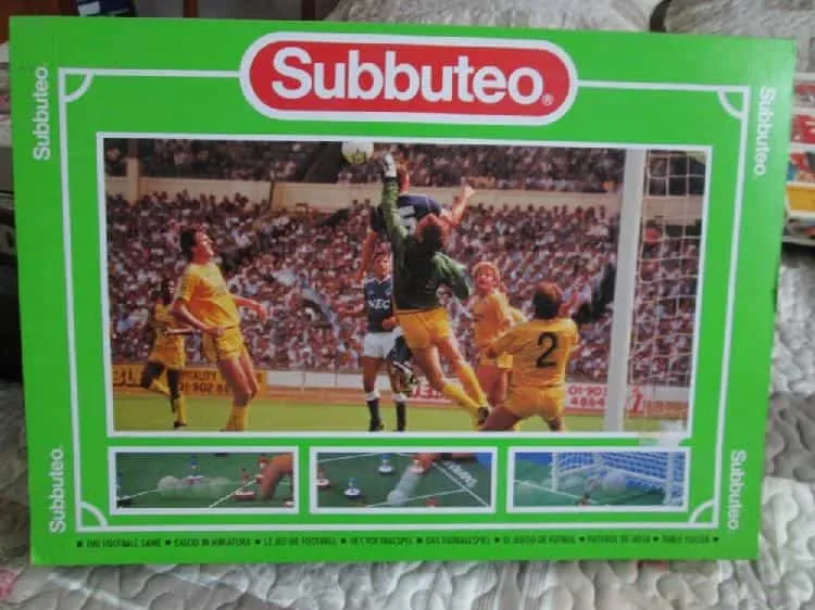 Boîte du jeu Subbuteo