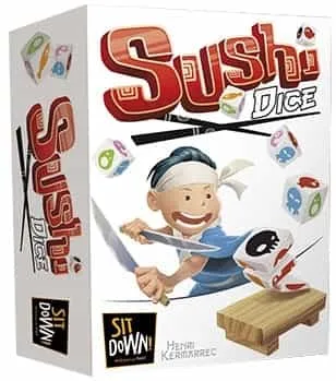 Boîte du jeu Sushi Dice