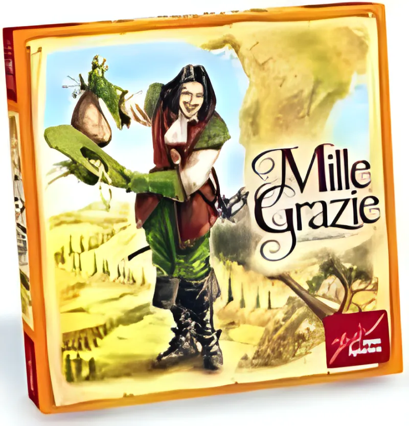 Boîte du jeu Mille grazie