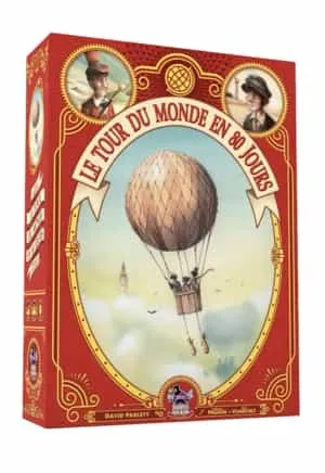 Boîte du jeu Le tour du monde en 80 jours