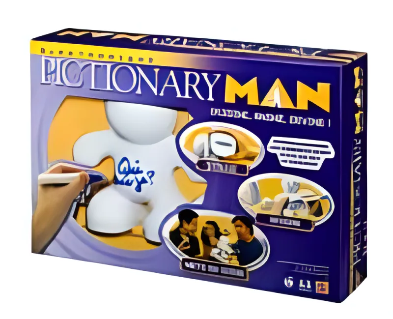 Boîte du jeu Pictionary man