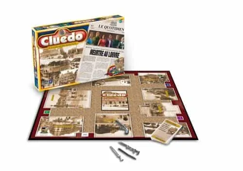 Boîte du jeu Cluedo-Meurtre au Louvre