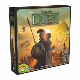 Boîte du jeu 7 wonders duel