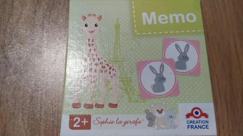 Mémo Sophie la girafe