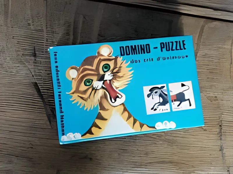 Domino puzzle cris des animaux
